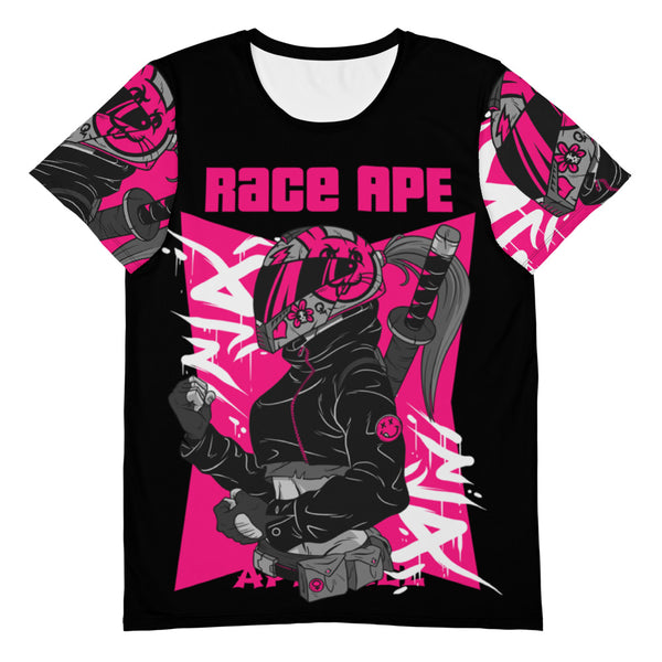 Ninja Racer Men's Athletic T-shirt