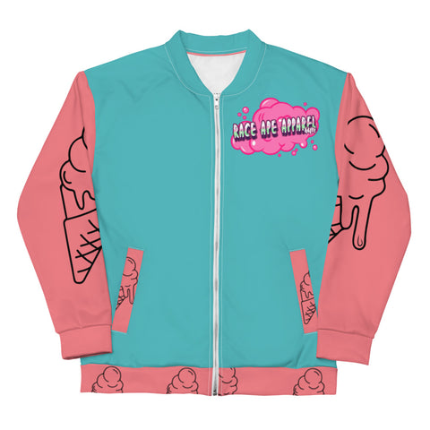 Bubble Gum (Ice Cream series} Unisex Bomber Jacket