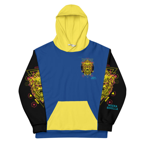 Mecha Gorilla Unisex Hoodie (Yellow)